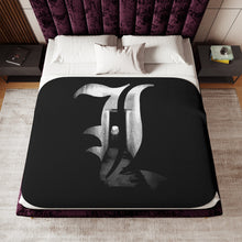 Load image into Gallery viewer, Anime Death Note Sherpa Blanket