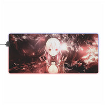 Load image into Gallery viewer, Guilty Crown Inori Yuzuriha RGB LED Mouse Pad (Desk Mat)