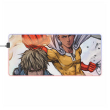 Load image into Gallery viewer, Anime One-Punch Man RGB LED Mouse Pad (Desk Mat)