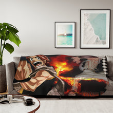 Load image into Gallery viewer, Fairy Tail Natsu Dragneel Sherpa Blanket