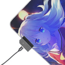 Load image into Gallery viewer, Nao Tomori holding a apple RGB LED Mouse Pad (Desk Mat)