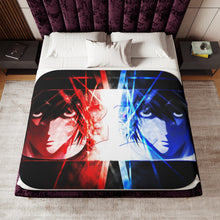 Load image into Gallery viewer, Anime Death Note Sherpa Blanket