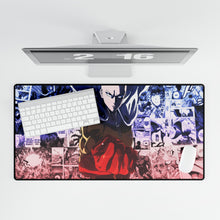 Load image into Gallery viewer, Anime One-Punch Man Mouse Pad (Desk Mat)