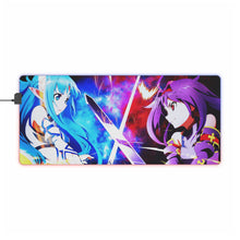 Load image into Gallery viewer, Asuna Vs Yuuki RGB LED Mouse Pad (Desk Mat)