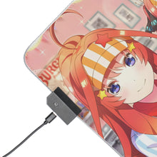 Load image into Gallery viewer, The Quintessential Quintuplets RGB LED Mouse Pad (Desk Mat)