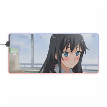 Load image into Gallery viewer, Yukinoshita Yukino RGB LED Mouse Pad (Desk Mat)