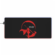 Load image into Gallery viewer, Ruby Rose RGB LED Mouse Pad (Desk Mat)