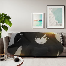 Load image into Gallery viewer, Anime Neon Genesis Evangelionr Sherpa Blanket