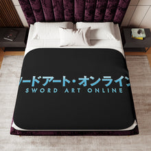 Load image into Gallery viewer, SAO Splash Sherpa Blanket