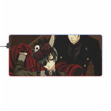 Load image into Gallery viewer, Black Butler RGB LED Mouse Pad (Desk Mat)