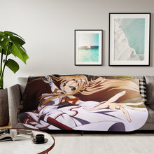 Load image into Gallery viewer, Asuna Yuuki Sherpa Blanket