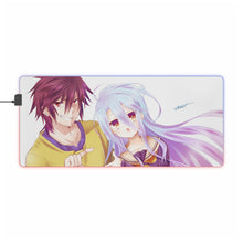 Load image into Gallery viewer, No Game No Life RGB LED Mouse Pad (Desk Mat)
