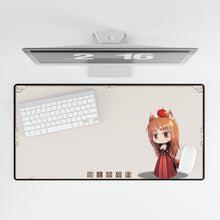 Load image into Gallery viewer, Anime Spice and Wolf Mouse Pad (Desk Mat)