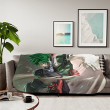 Load image into Gallery viewer, My Hero Academia Izuku Midoriya Sherpa Blanket