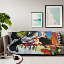 Load image into Gallery viewer, Tenkaichi Dragon Ball Sherpa Blanket