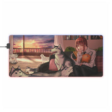 Load image into Gallery viewer, Chainsaw Man RGB LED Mouse Pad (Desk Mat)