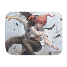 Load image into Gallery viewer, Denji & Makima Sherpa Blanket