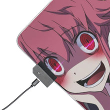 Load image into Gallery viewer, Mirai Nikki Yuno Gasai RGB LED Mouse Pad (Desk Mat)