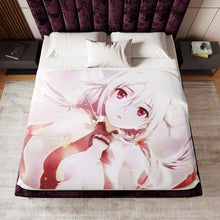 Load image into Gallery viewer, Anime Guilty Crown Sherpa Blanket