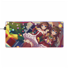 Load image into Gallery viewer, Anime Christmas RGB LED Mouse Pad (Desk Mat)