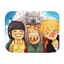 Load image into Gallery viewer, Boruto Sherpa Blanket