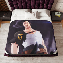 Load image into Gallery viewer, Anime Black Clover Sherpa Blanket