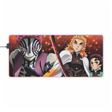 Load image into Gallery viewer, Demon Slayer: Kimetsu no Yaiba RGB LED Mouse Pad (Desk Mat)
