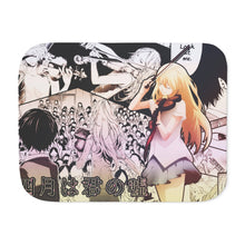 Load image into Gallery viewer, Anime Your Lie in April Sherpa Blanket