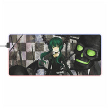 Load image into Gallery viewer, Black Rock Shooter RGB LED Mouse Pad (Desk Mat)