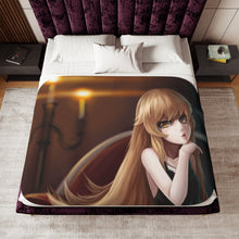 Load image into Gallery viewer, Shinobu Oshino Sherpa Blanket