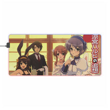 Load image into Gallery viewer, The Melancholy Of Haruhi Suzumiya RGB LED Mouse Pad (Desk Mat)