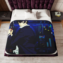 Load image into Gallery viewer, Shinya Kogami Sherpa Blanket