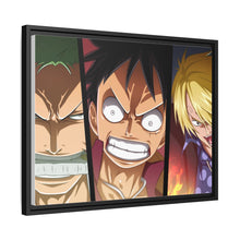 Load image into Gallery viewer, Zoro,Luffy and Sanji Canvas Framed Art Print