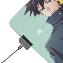 Load image into Gallery viewer, Yuji Itadori Megumi Fushiguro RGB LED Mouse Pad (Desk Mat)