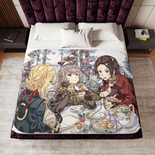 Load image into Gallery viewer, Violet Evergarden Sherpa Blanket
