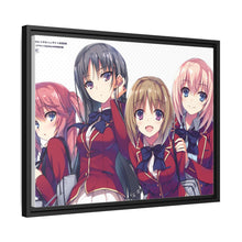 Load image into Gallery viewer, Anime Classroom of the Elite Canvas Framed Art Print