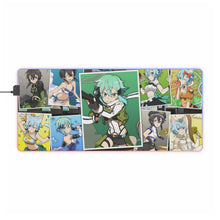 Load image into Gallery viewer, Memory Defrag Sinon Banner RGB LED Mouse Pad (Desk Mat)