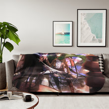 Load image into Gallery viewer, Eren and Mikasa Sherpa Blanket