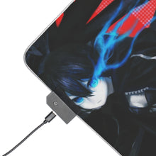 Load image into Gallery viewer, Black Rock Shooter RGB LED Mouse Pad (Desk Mat)