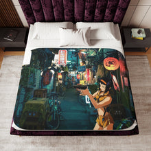 Load image into Gallery viewer, Faye Valentine Sherpa Blanket