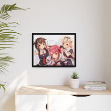 Load image into Gallery viewer, Anime Kantai Collection Canvas Framed Art Print