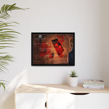 Load image into Gallery viewer, Anime Death Note Canvas Framed Art Print