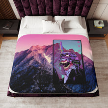 Load image into Gallery viewer, Anime Neon Genesis Evangelion Sherpa Blanket