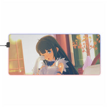 Load image into Gallery viewer, Is It Wrong To Try To Pick Up Girls In A Dungeon? RGB LED Mouse Pad (Desk Mat)