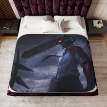 Load image into Gallery viewer, Denji - Chainsaw Man Sherpa Blanket