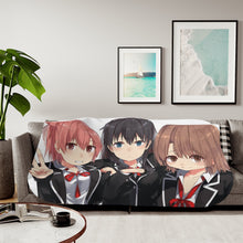 Load image into Gallery viewer, My Teen Romantic Comedy SNAFU Yukino Yukinoshita, Yui Yuigahama Sherpa Blanket