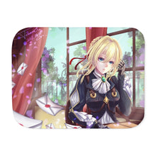 Load image into Gallery viewer, Violet Evergarden Sherpa Blanket