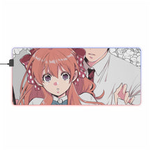 Load image into Gallery viewer, Monthly Girls' Nozaki-kun Chiyo Sakura, Umetarou Nozaki RGB LED Mouse Pad (Desk Mat)