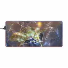Load image into Gallery viewer, Zenitsu Agatsuma RGB LED Mouse Pad (Desk Mat)