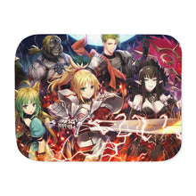 Load image into Gallery viewer, Fate/Apocrypha Saber Of Red Sherpa Blanket
